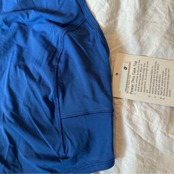 NWT: Lululemon Power Thru Tank - Picture 3 of 5